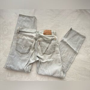 Vintage Levi’s 501 Button Fly Jeans Made in USA Classic Straight Leg